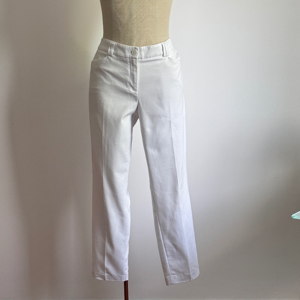 Hilary Radley - White Ankle Length Pants